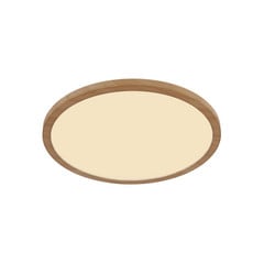 Plafoniera LED Sapana Ø 29,5 cm look legno