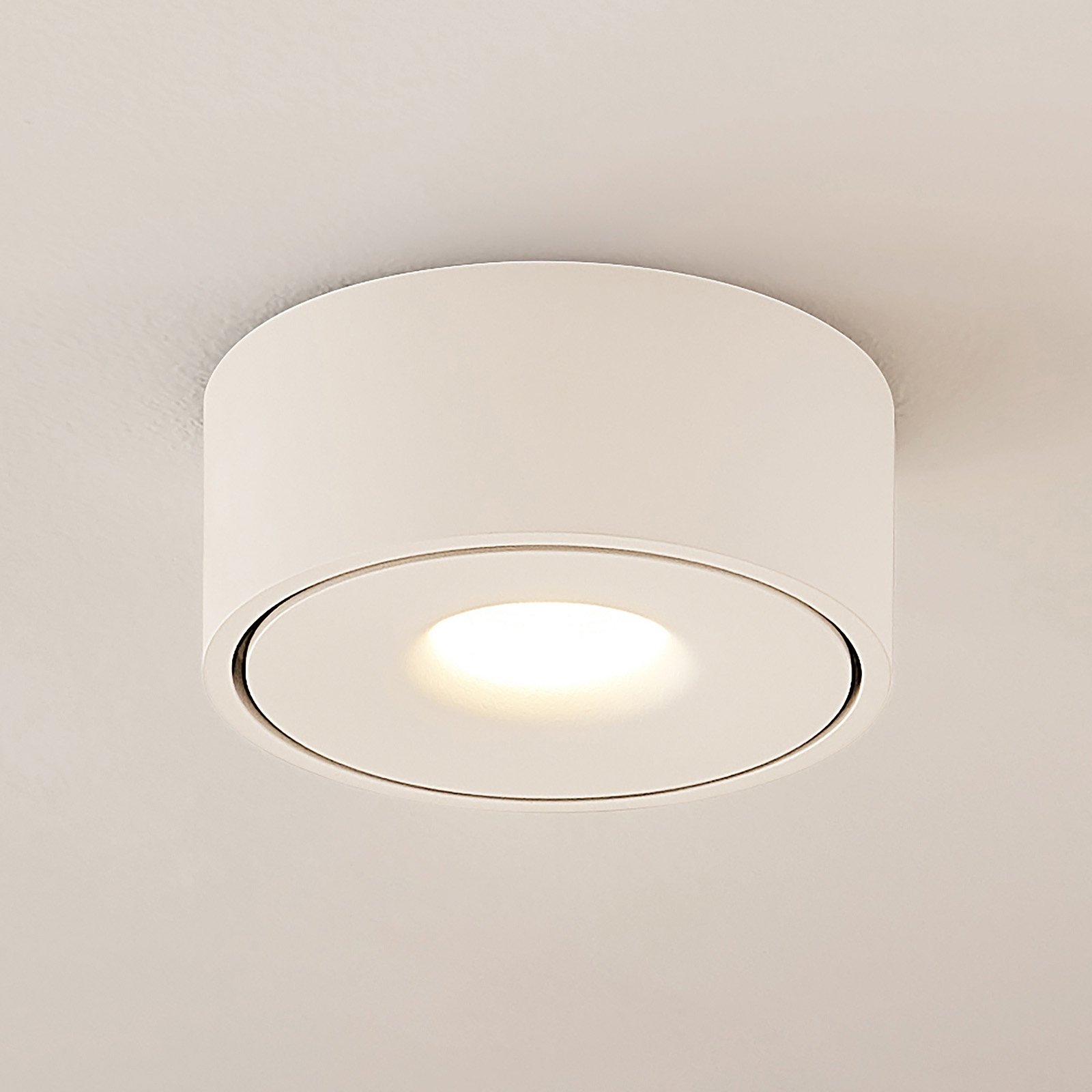 Arcchio Rotari -LED-kattovalo, valkoinen