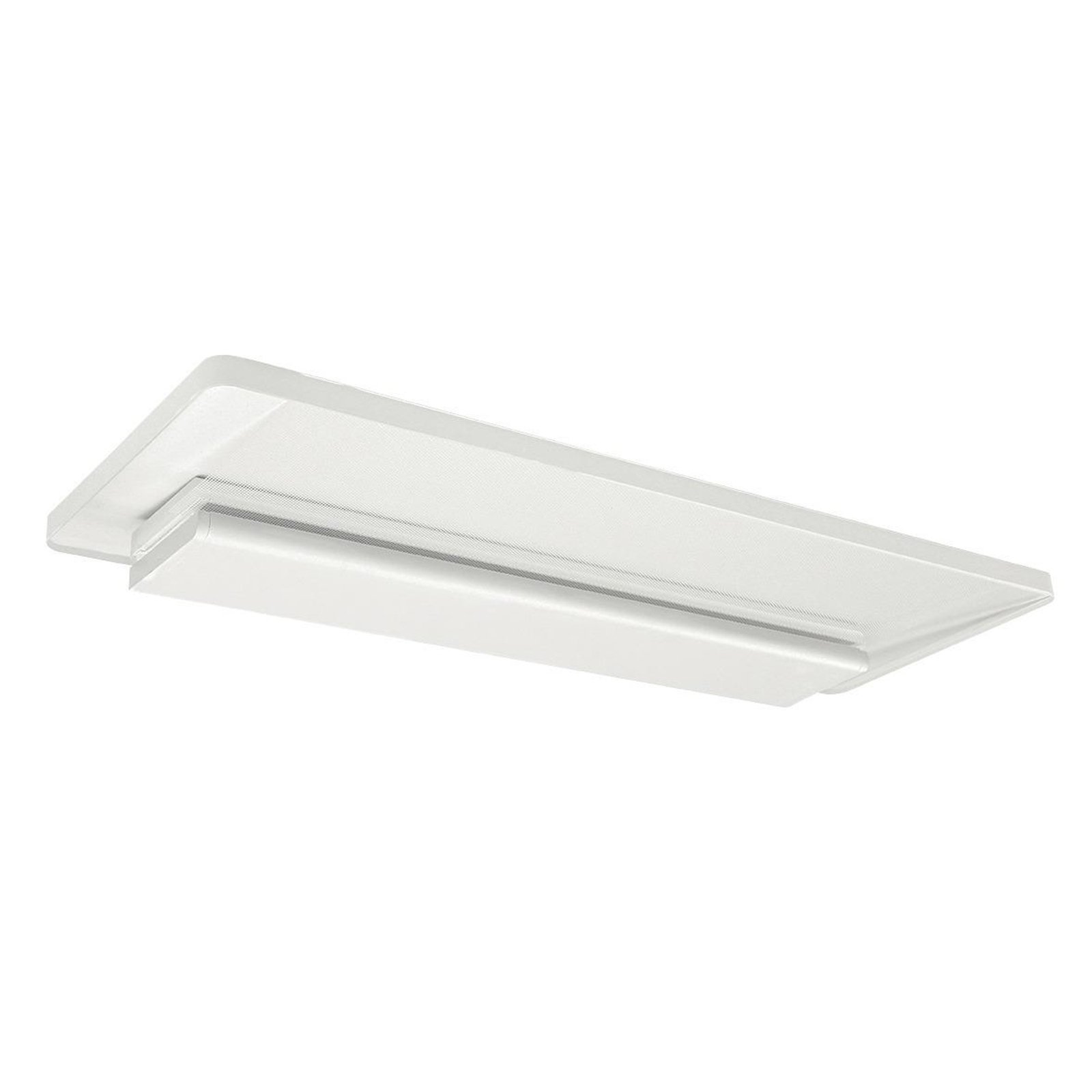 Candeeiro de parede LED Skinny, branco, alumínio, PMMA, cima/baixo