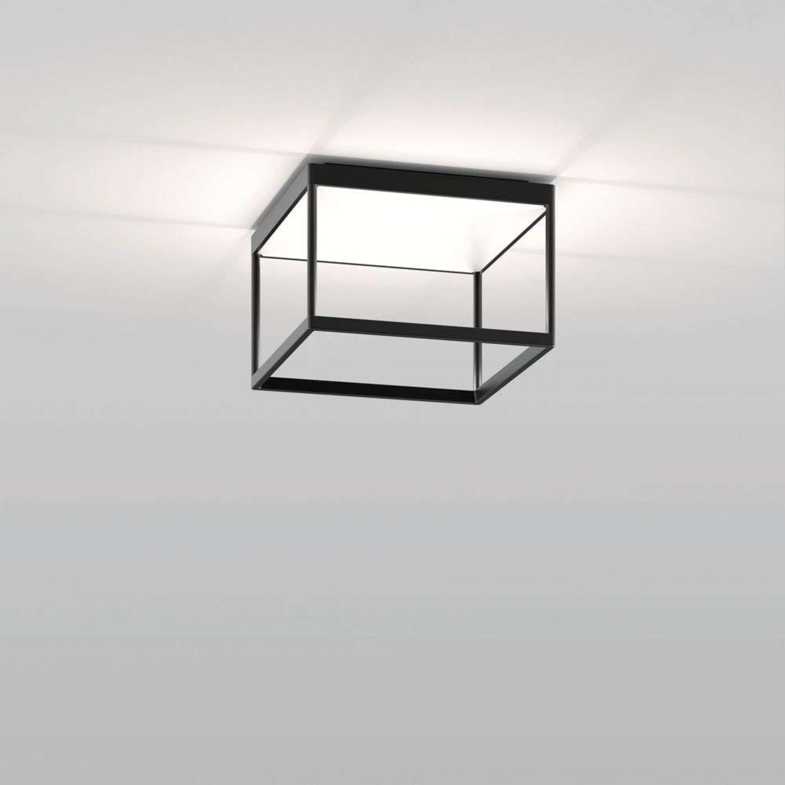 Reflex 2 LED Candeeiro de Tecto M 200 Black/Matt White - Serien Lighting