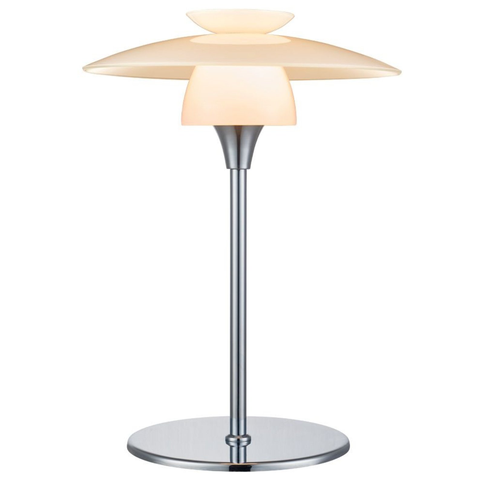 Scandinavia Bordslampa Ø20 Opal/Krom - Halo Design