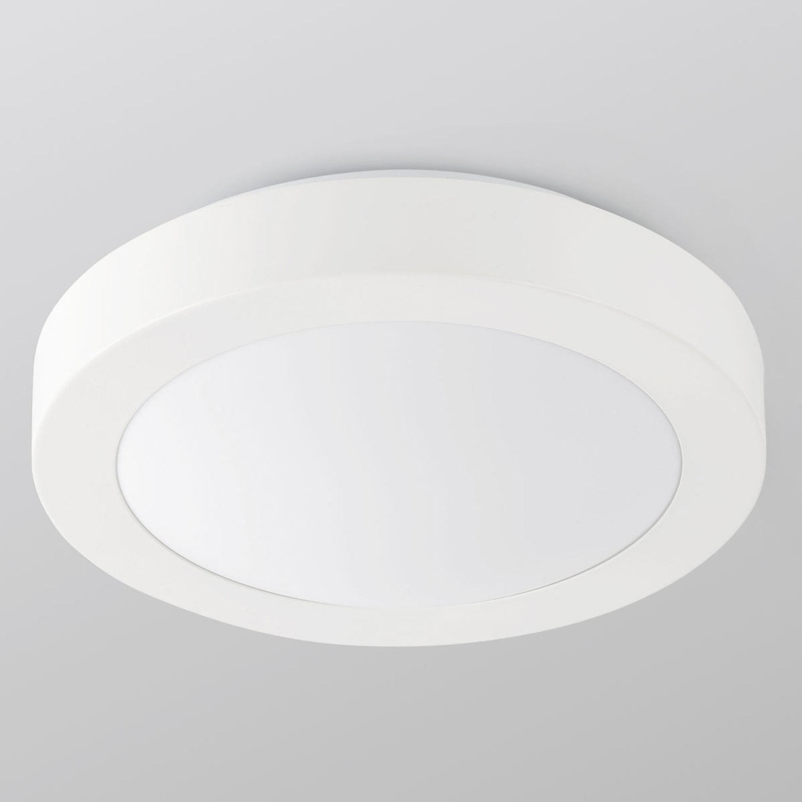 Stropno svjetlo za kupaonicu Logos, Ø 35 cm, bijelo