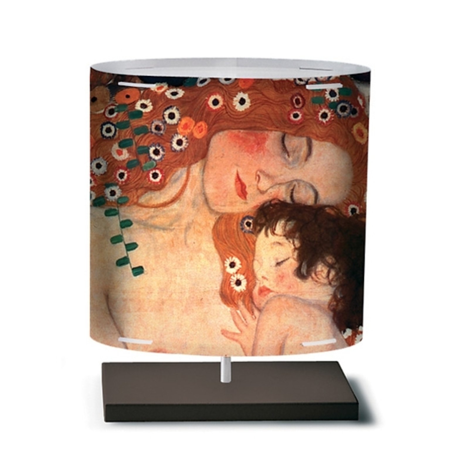 Klimt II - Lámpara de mesa con motivos artísticos
