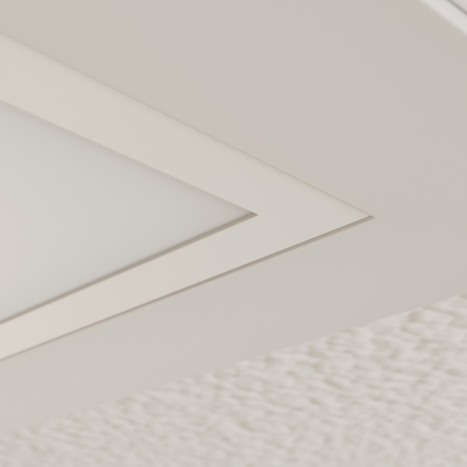 Arcchio LED betétes panel Vinas, 4,000 K, 36 W, 62 cm x 62 cm