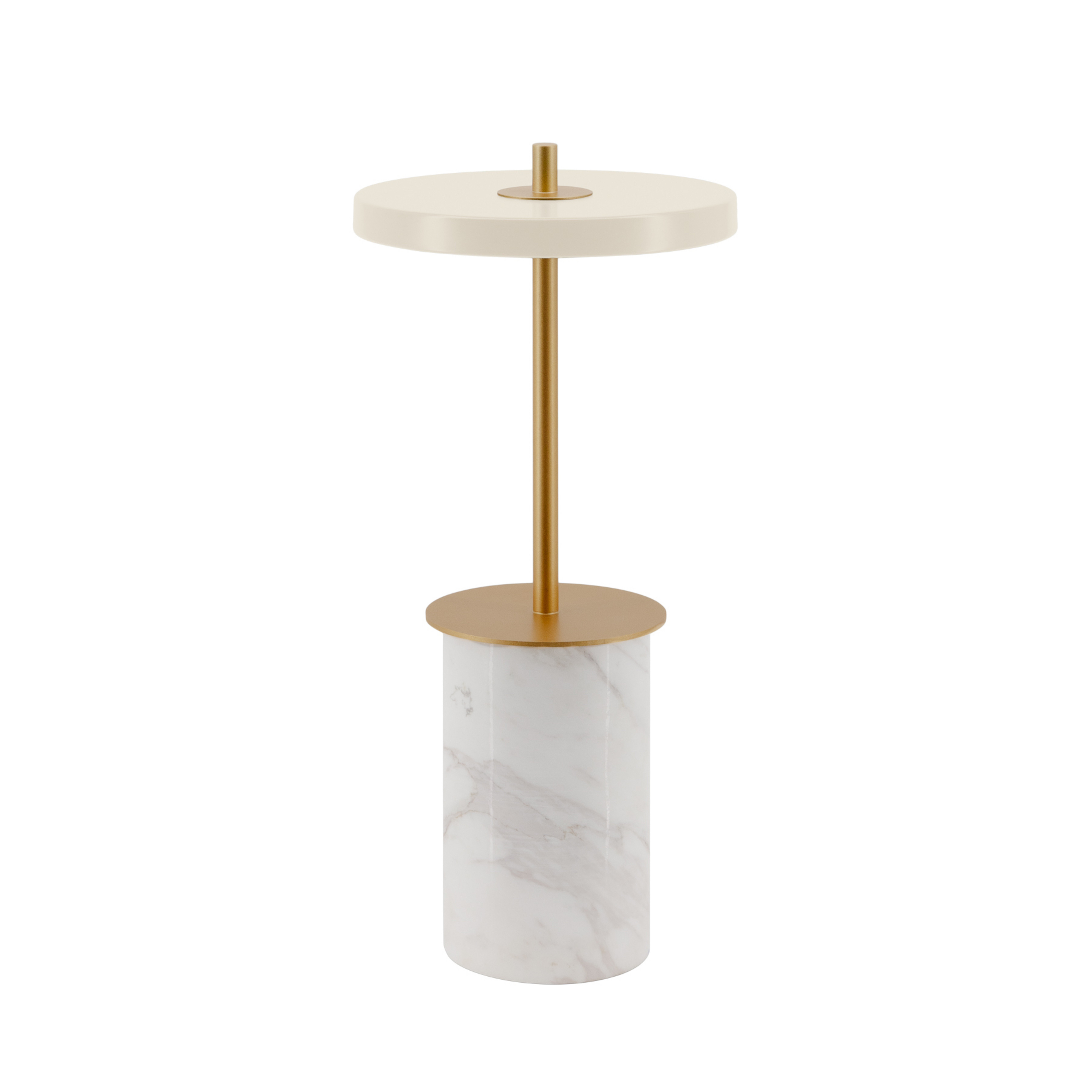Asteria Move Portable Lampe de Table Mini White Marble - UMAGE