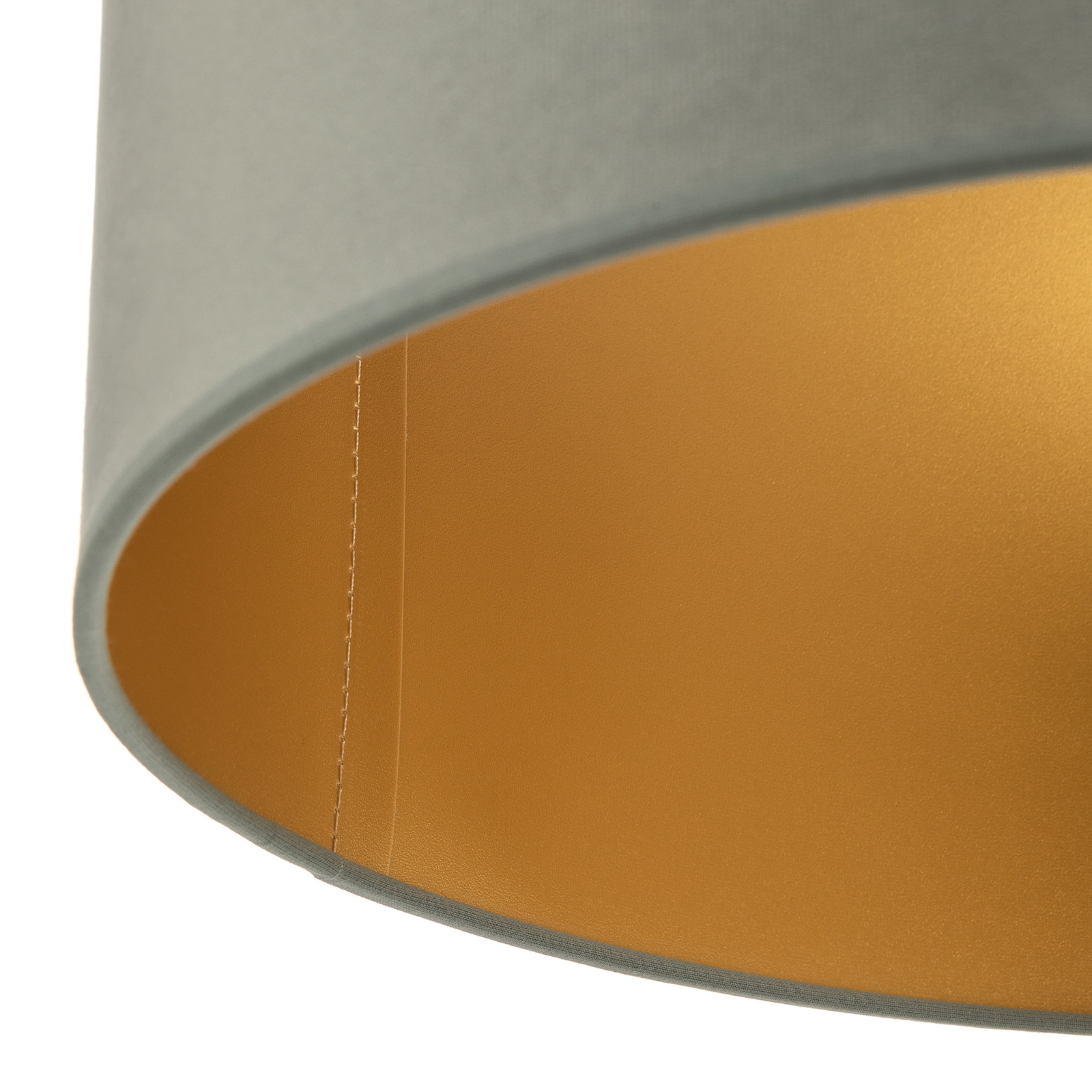 Loftlampe Golden Roller Ø 40 cm mintgrøn/guld