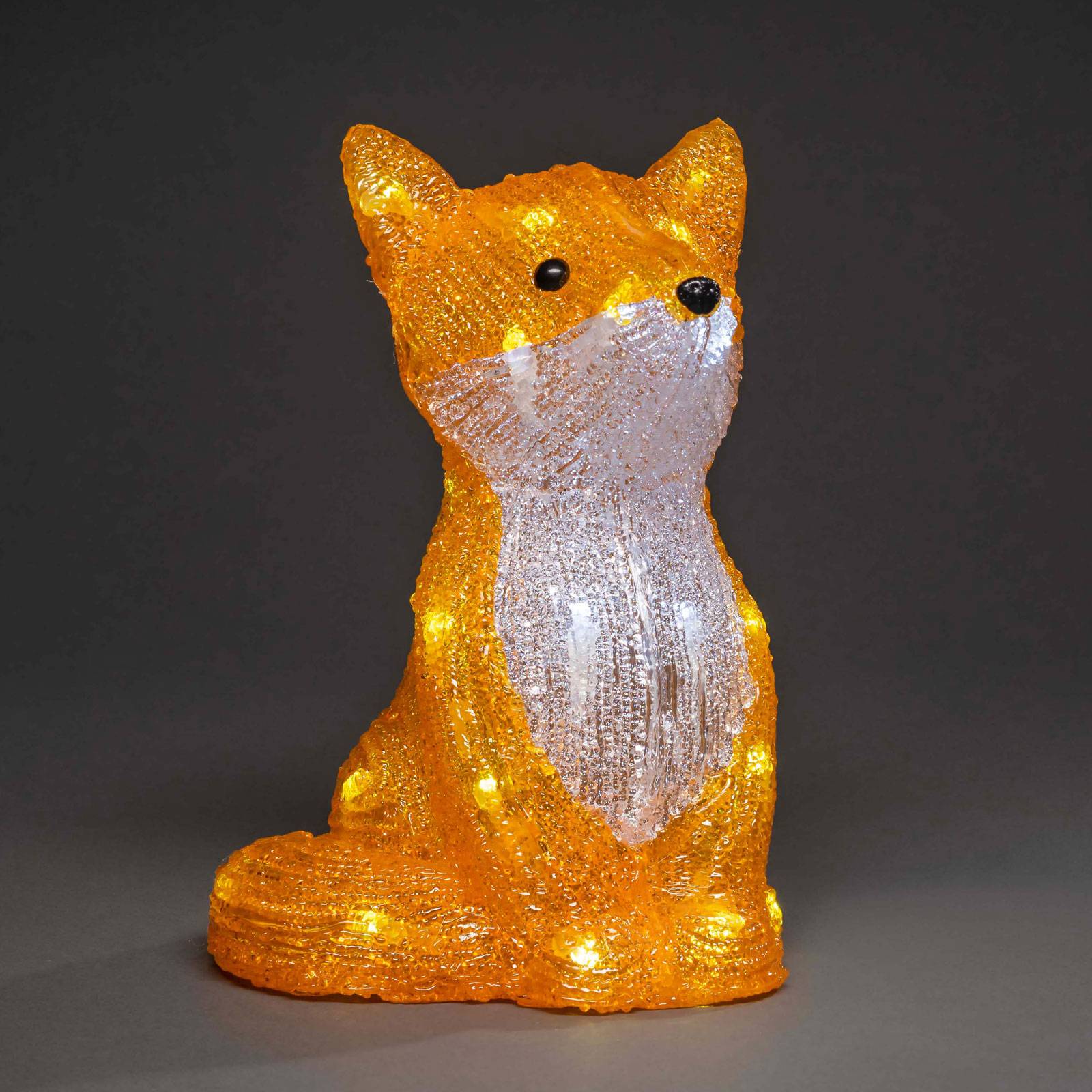 Konstsmide Christmas Figurine lumineuse LED Renard pour l’extérieur