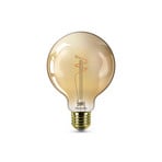 Philips LED-Globelampe E27 G95 3.1 W gold 1.800 K dimmbar