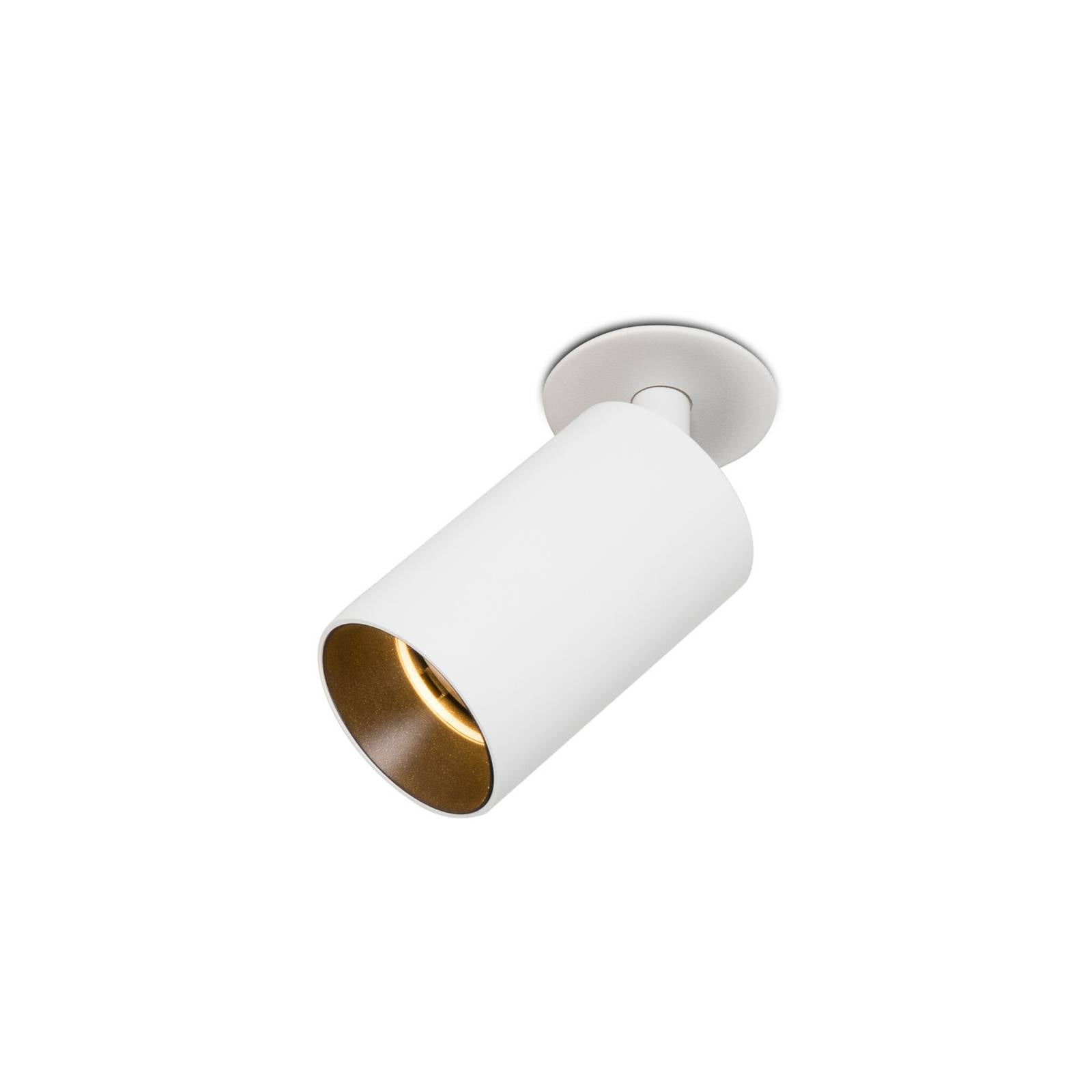 Einbaustrahler Stan, weiß, Metall, Ø 6 cm, GU10