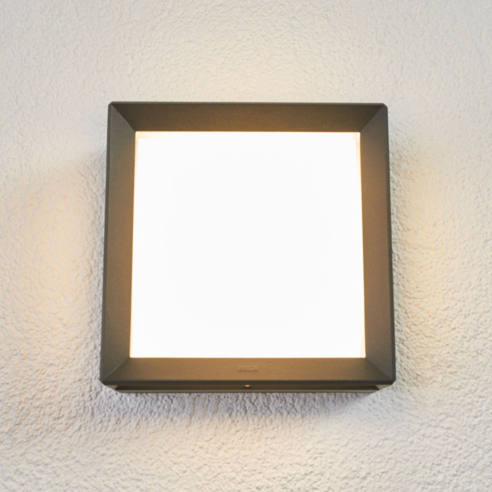 BEGA 22650K3 LED-Außenwandleuchte grafit 3.000K