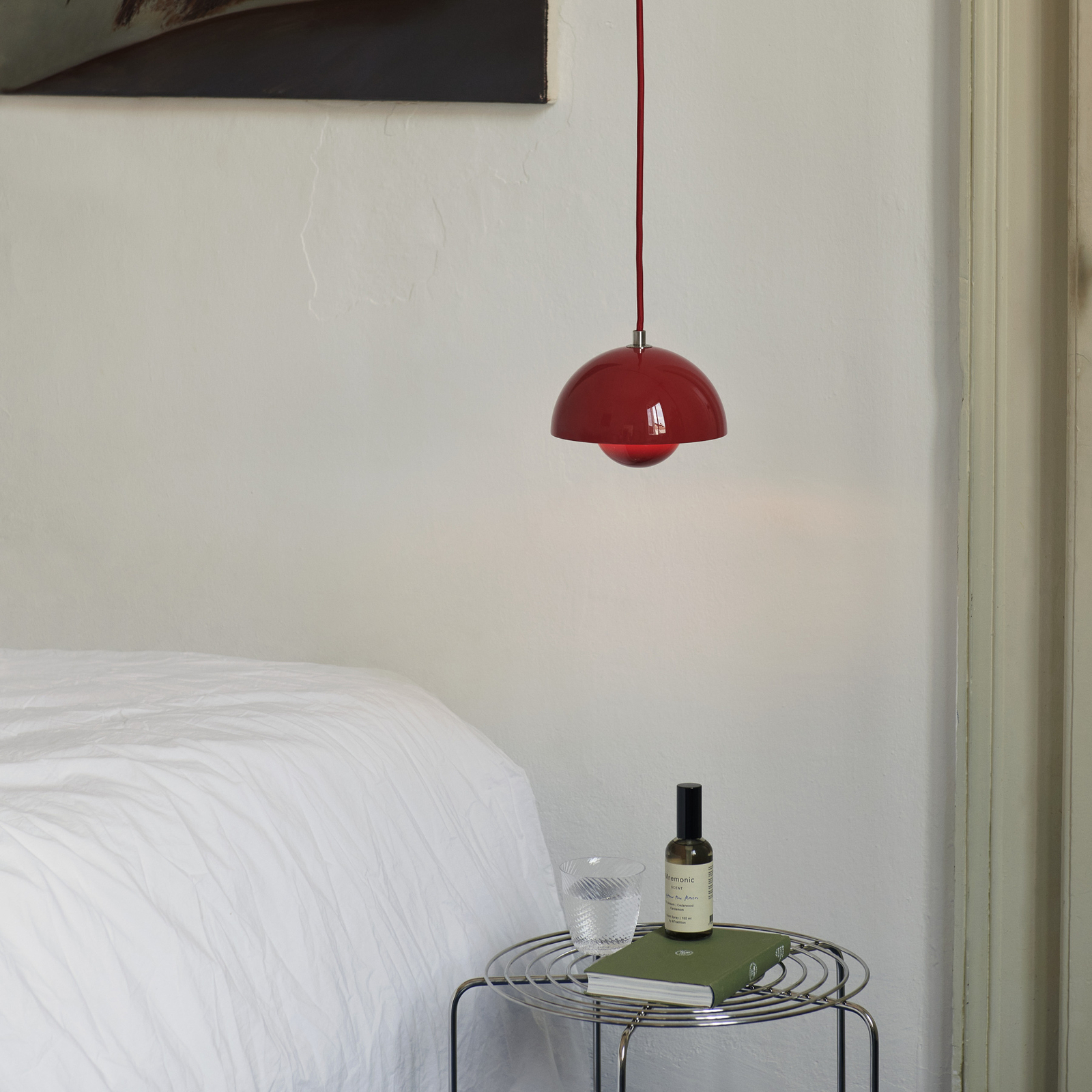 &Tradition hanglamp Flowerpot VP10, Ø 16 cm, vermiljoen rood