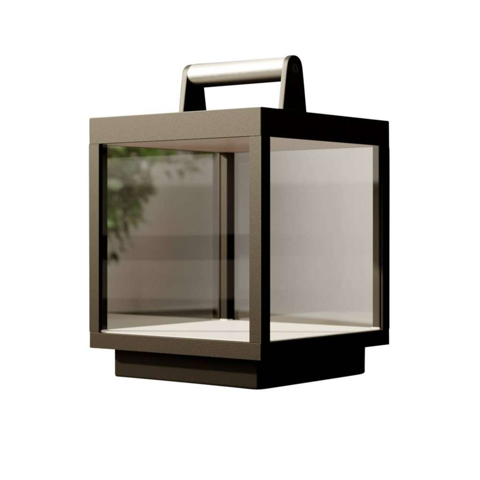 Cube LED Portable Exterior Lámpare de Sobremesa Graphite - Lucande