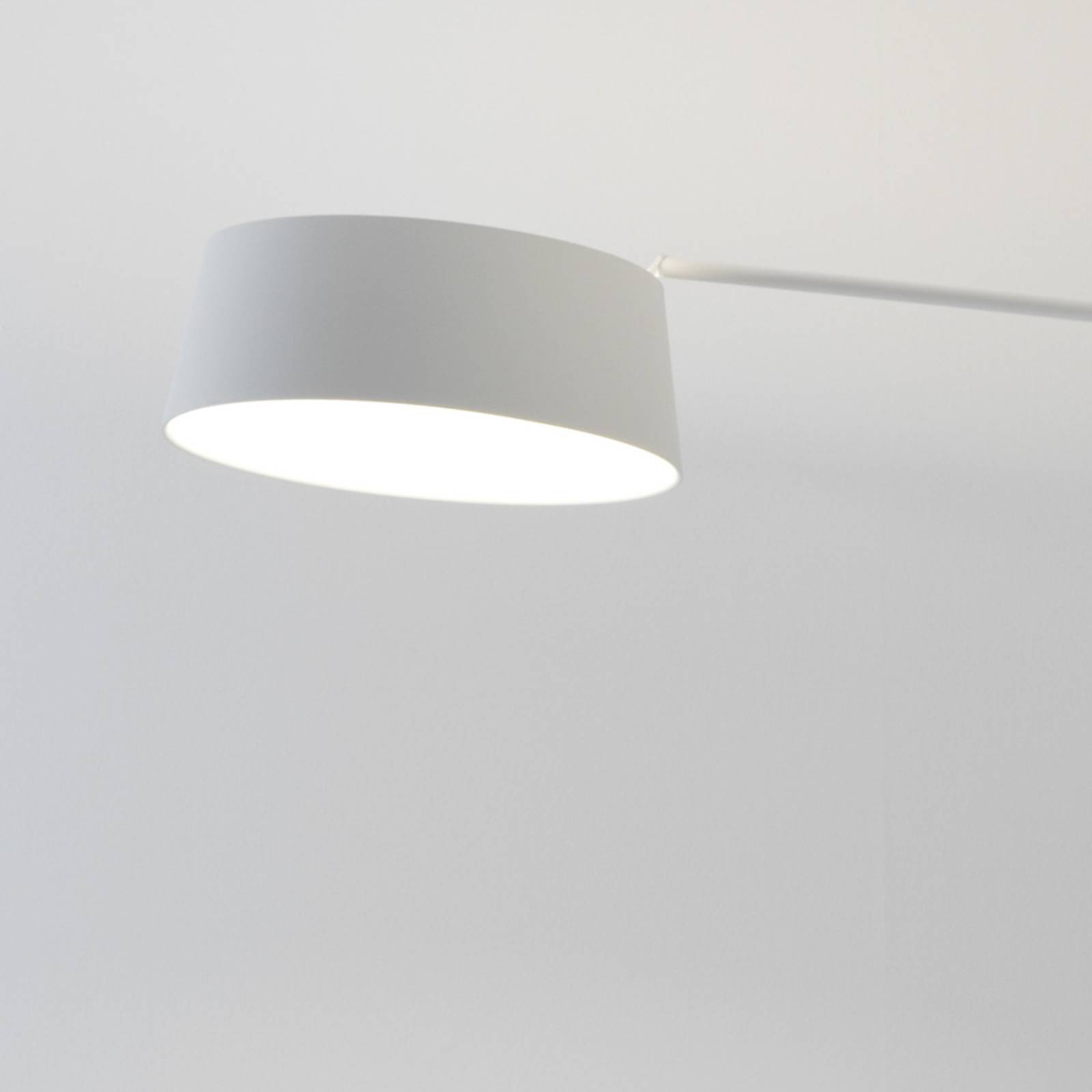 E-shop Stilnovo Oxygen FL1 oblúkové LED svietidlo, biela