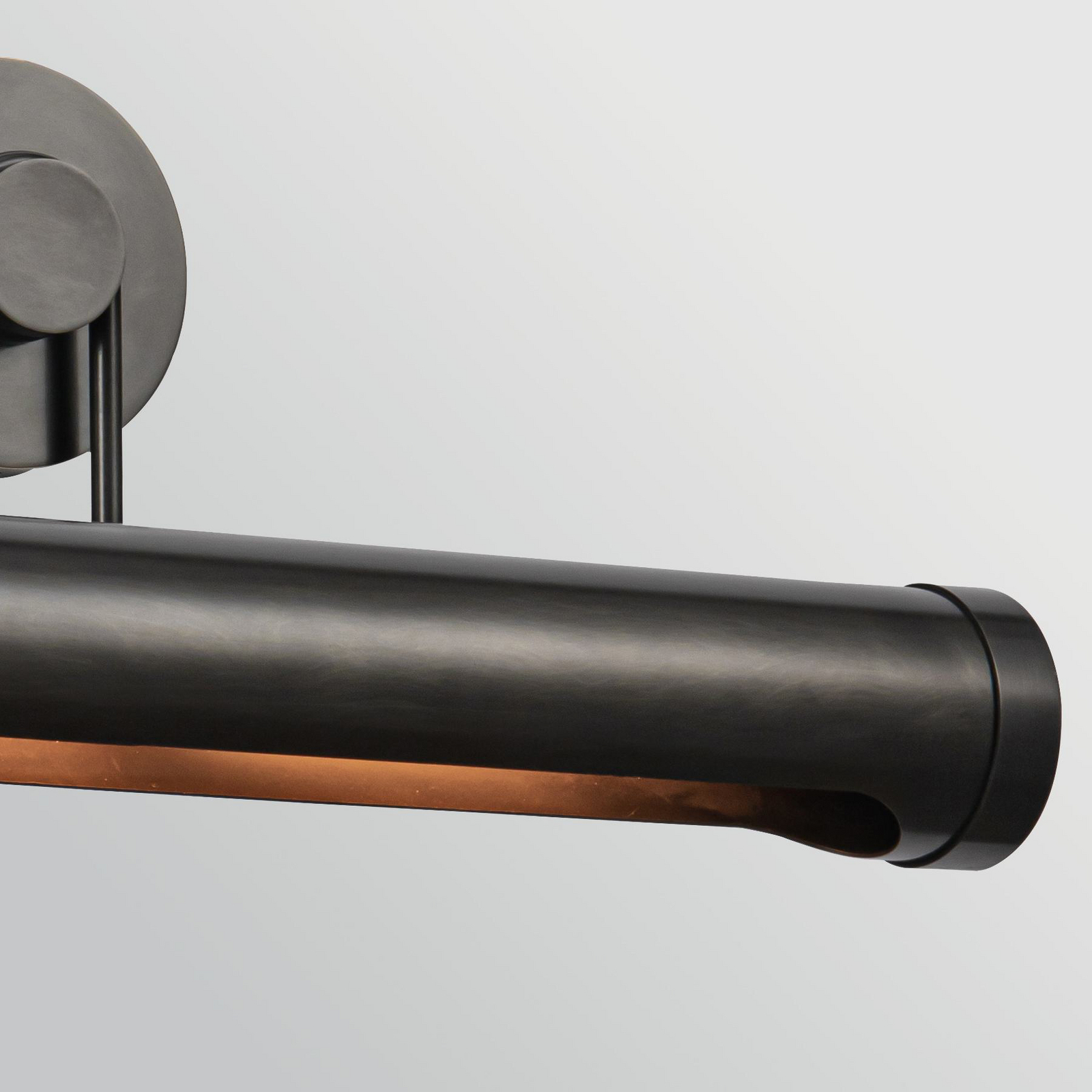 Vegglampe WYNWOOD, bronse, bredde 51 cm, metall, 2 x E27 Vegglampe WYNWOOD, bronse, bredde 51 cm, metall, 2 x E27