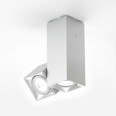 Milan Dau Spot lampa sufitowa 2-punktowa aluminium