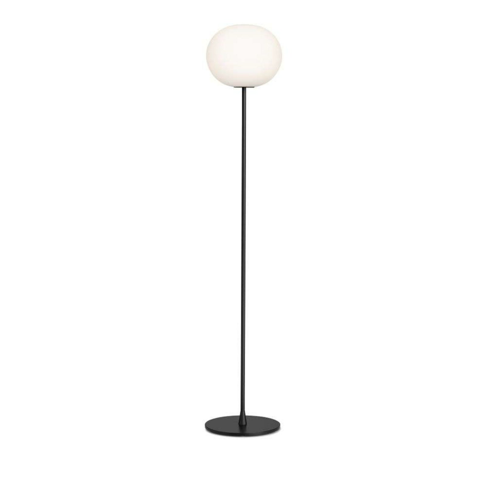 Glo-Ball F2 Podna lampa Matt Crna/Opal - Flos