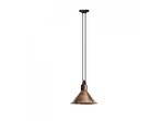 322 XL Lustră Pendul Conic Raw Copper/White - Lampe Gras