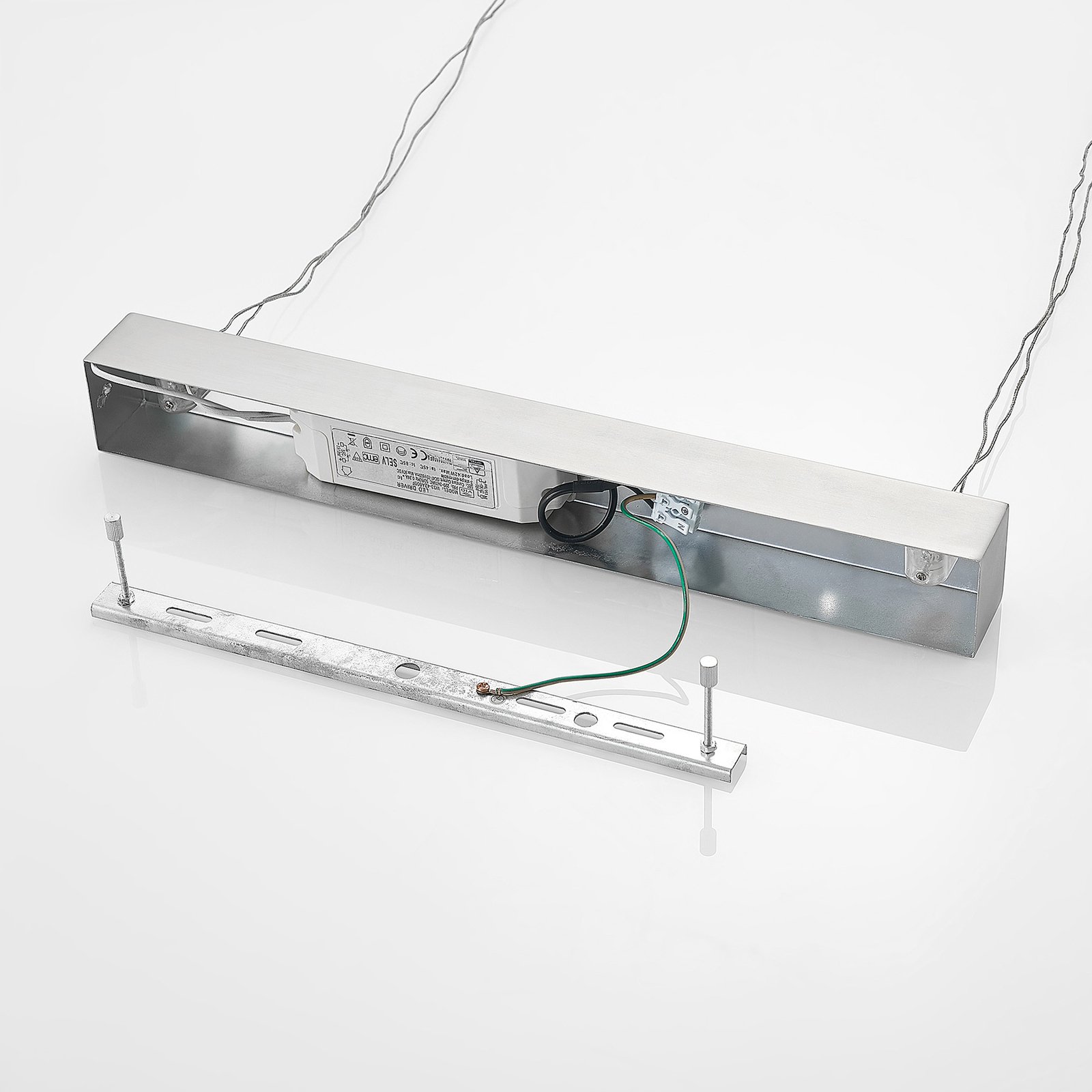 Alimara LED Lámpara Colgante L138 Wood - Lindby