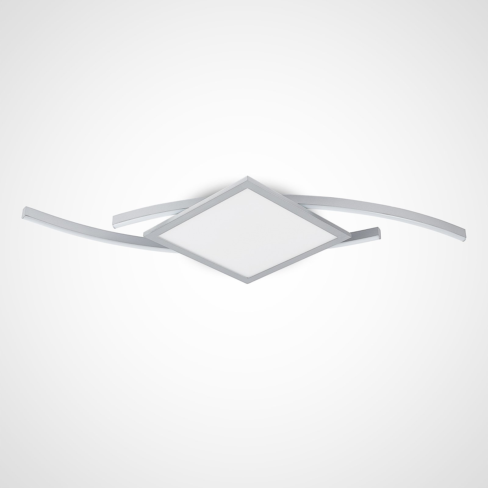 Lucande Tiaro lampa sufitowa LED, kątowa, 42,5 cm