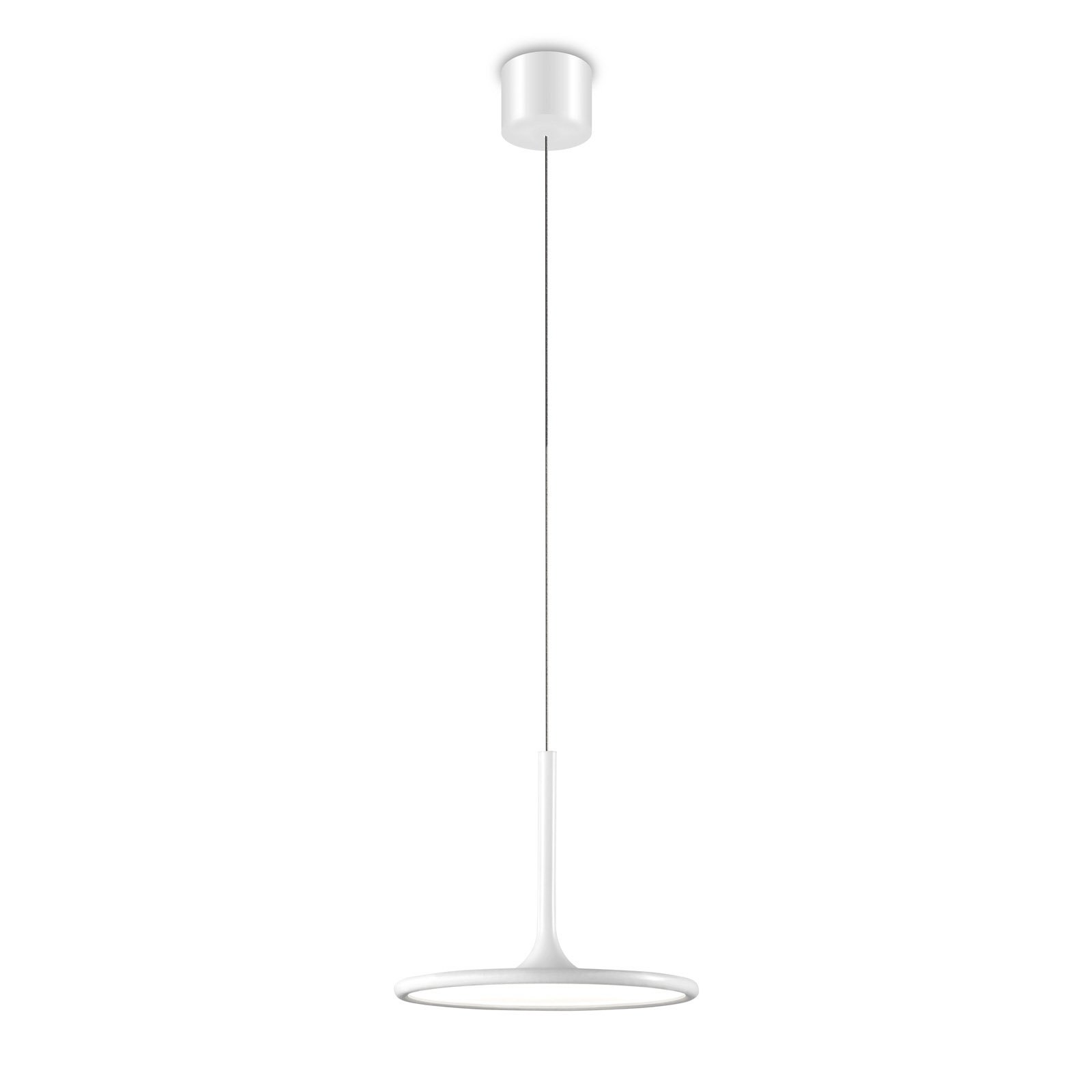 LEDS-C4 Net LED hanglamp in mat wit Ø 25 cm
