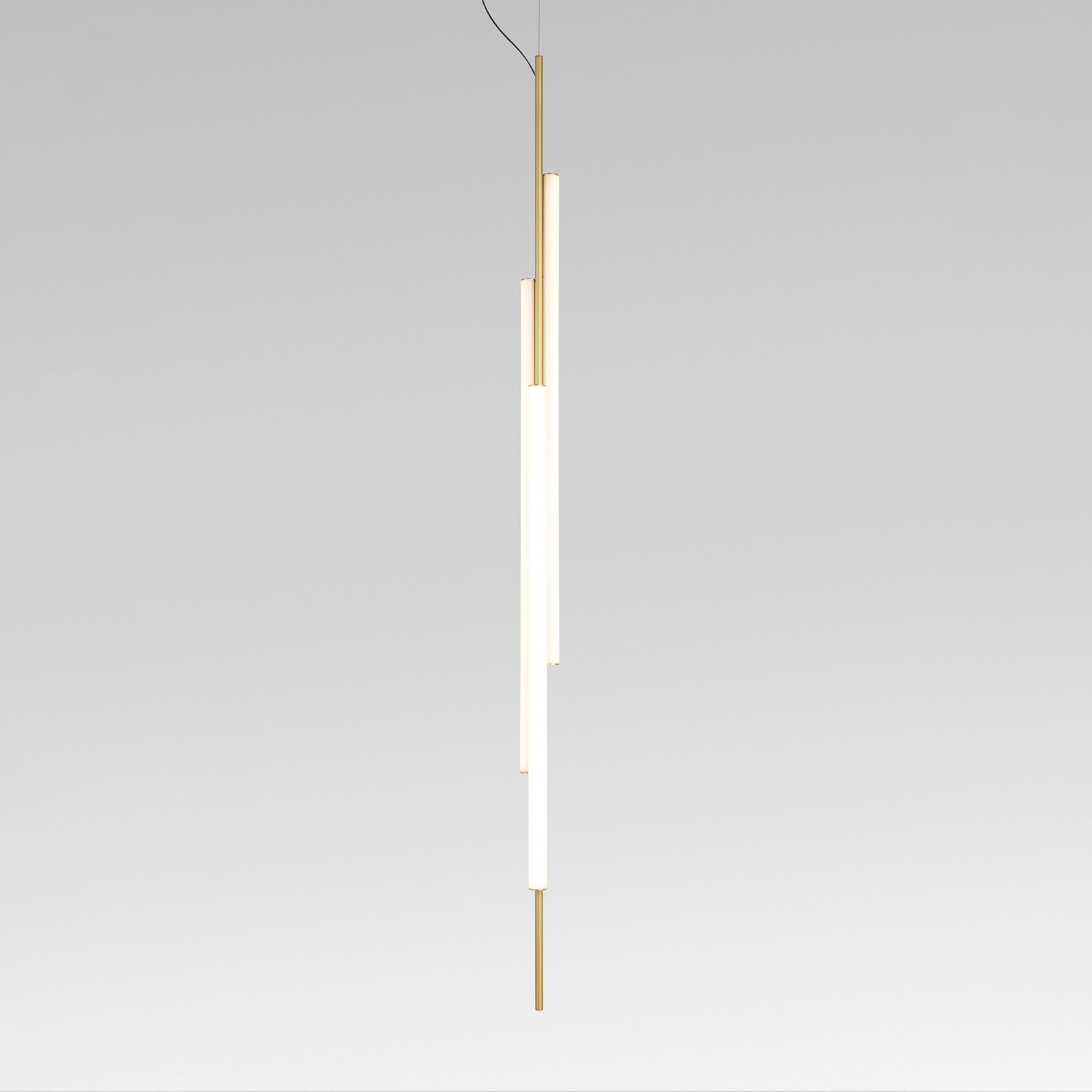 Lampă suspendată MARSET LED Ambrosia 175w/Plug-in 3000K auriu - Camera de zi / sufragerie - Design - Aluminiu