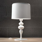 Eva table lamp TL3+1G 75 cm, white