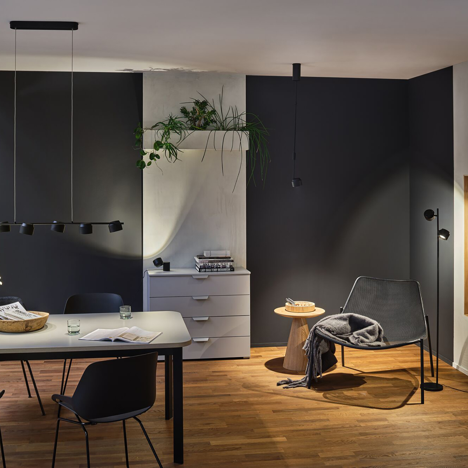 Puric Pane Tafellamp S Zigbee Dim. Zwart - Paulmann