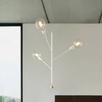 Modo Luce Baobab suspension à 3 lampes blanche
