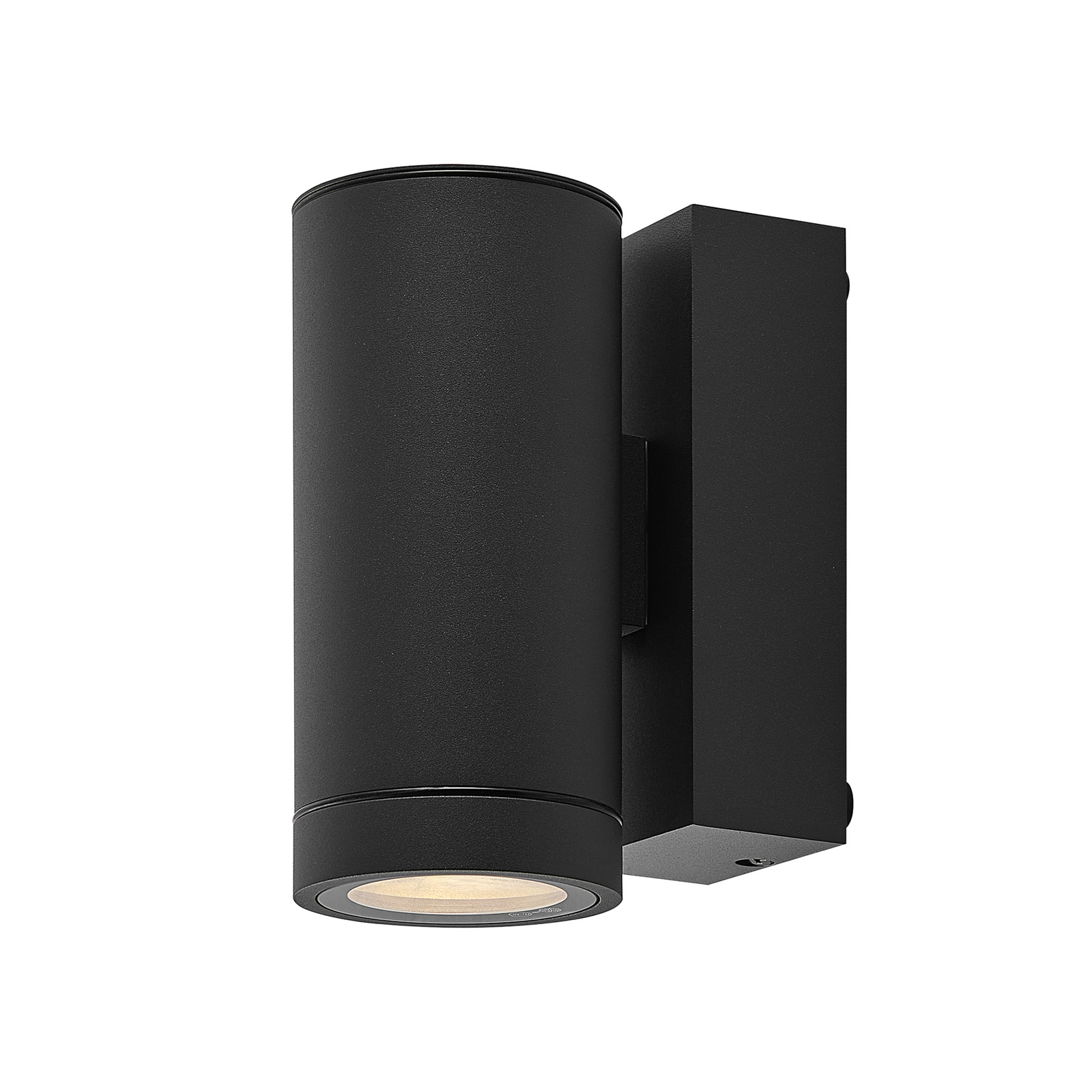 Außenwandlampe ShoreLine Pro Round, dunkelgrau, GU10