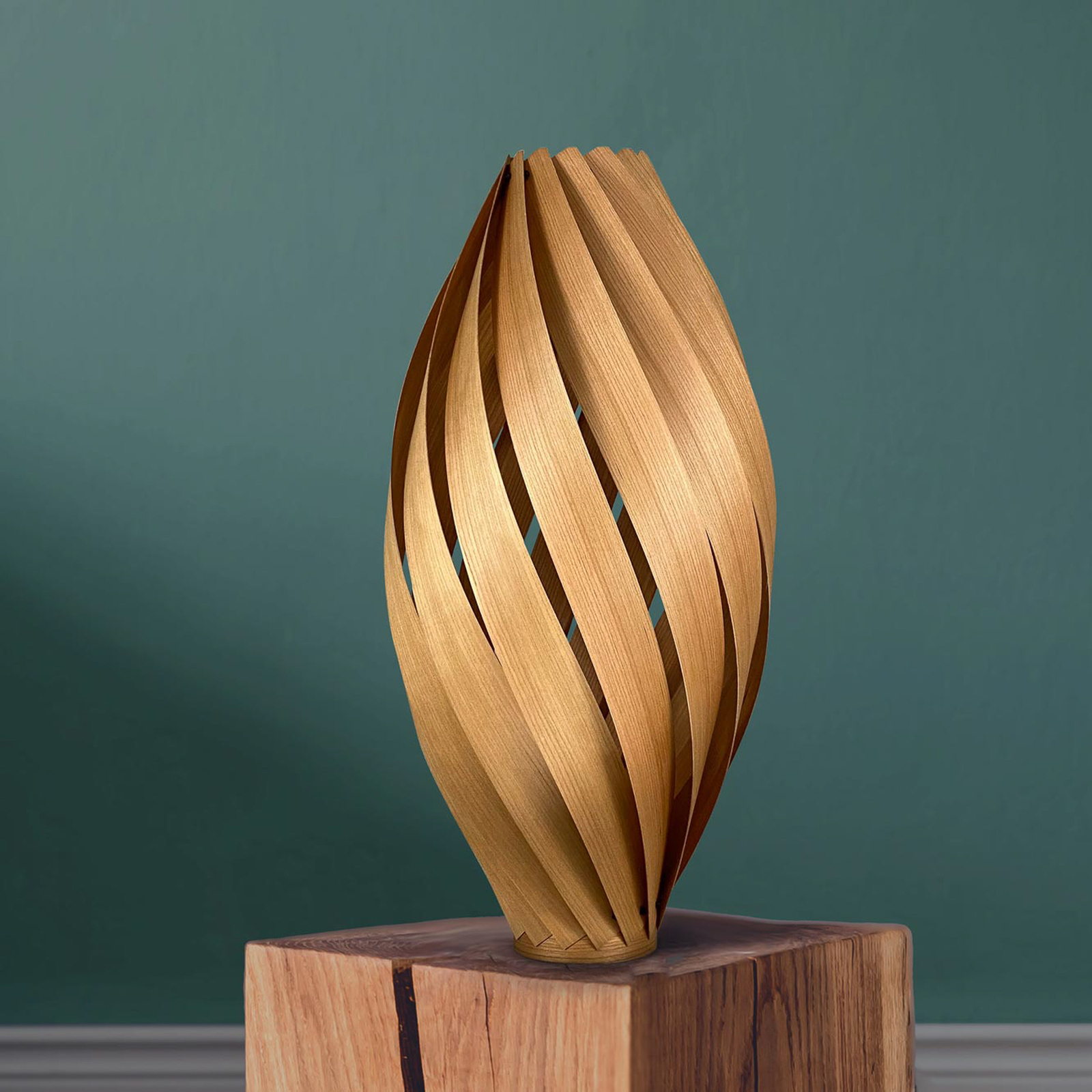 Gofurnit Ardere lámpara de mesa cerezo, alto 60 cm