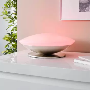 LED-Tischleuchte Pepper, RGBW, smart, weiß