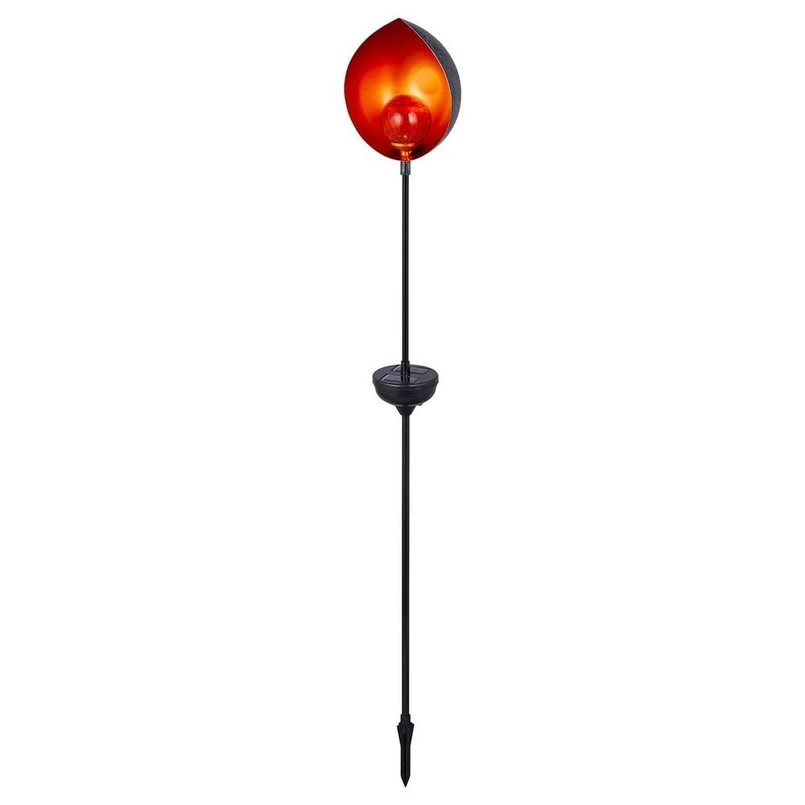 Lindby - Gerwin Solcelle Lampa w/Spike Silver