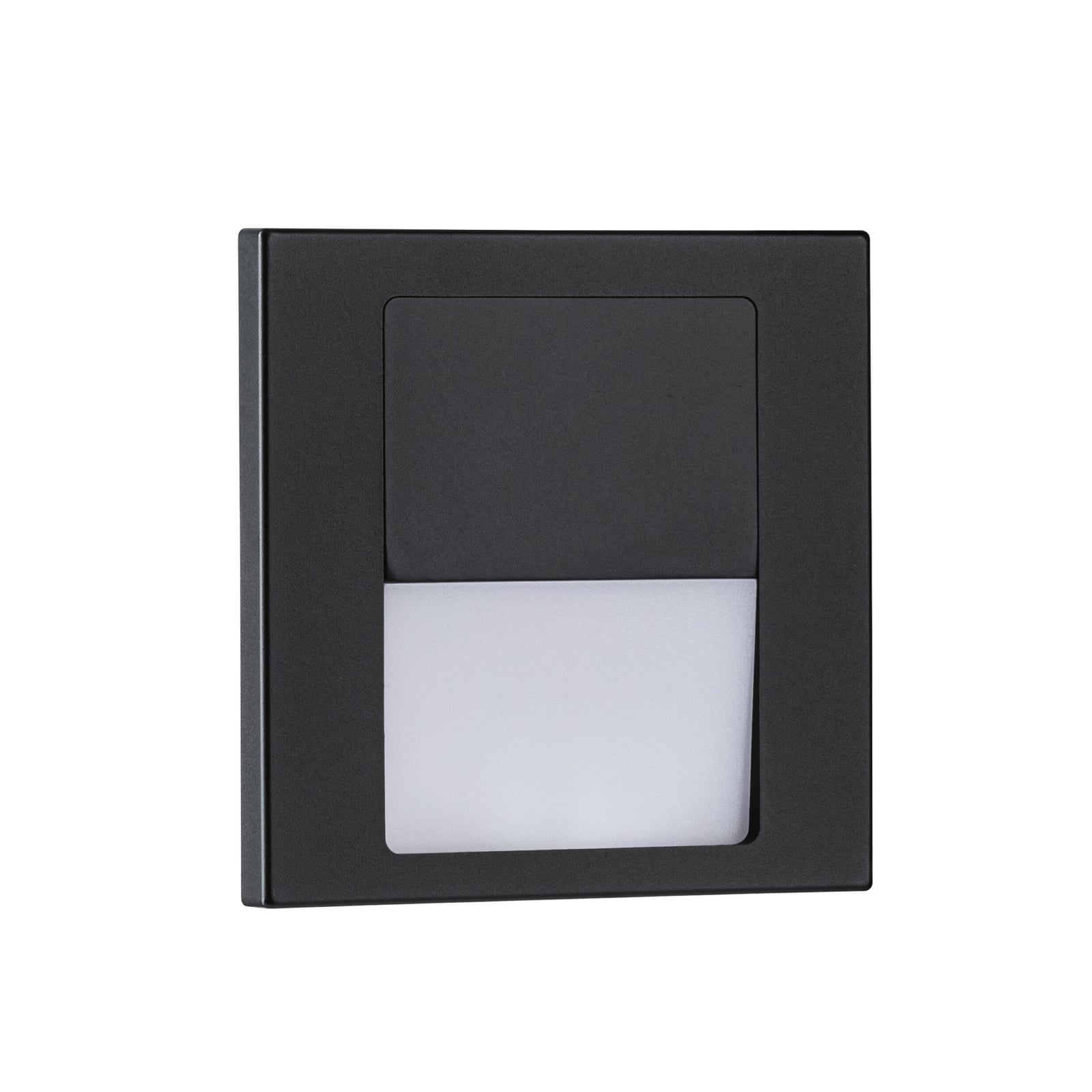 Paulmann Tsaro LED ugradbena zidna svjetiljka, crna plastika, 2700 K Paulmann Tsaro LED ugradbena zidna svjetiljka, crna plastika, 2700 K
