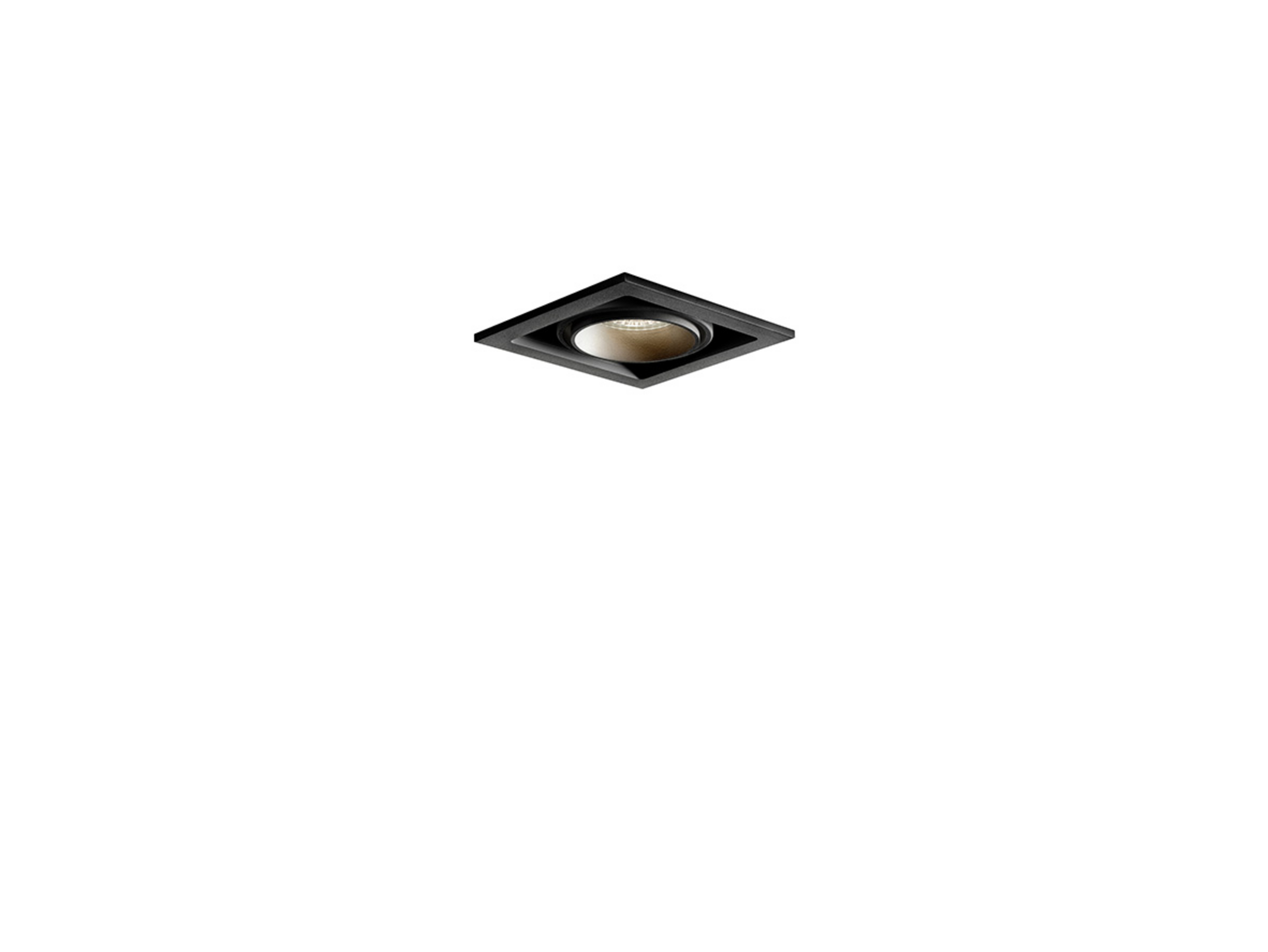 Ghost 1 Einbauspots 6W 2700/3000K Black - LIGHT-POINT
