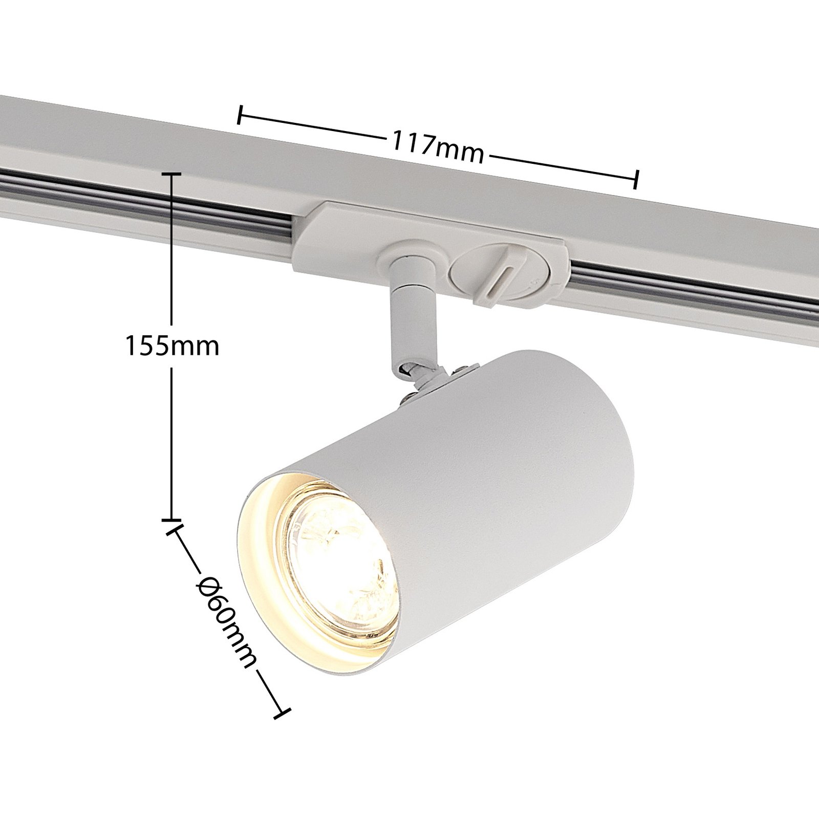 Linaro Spotskena GU10 Vit - Lindby