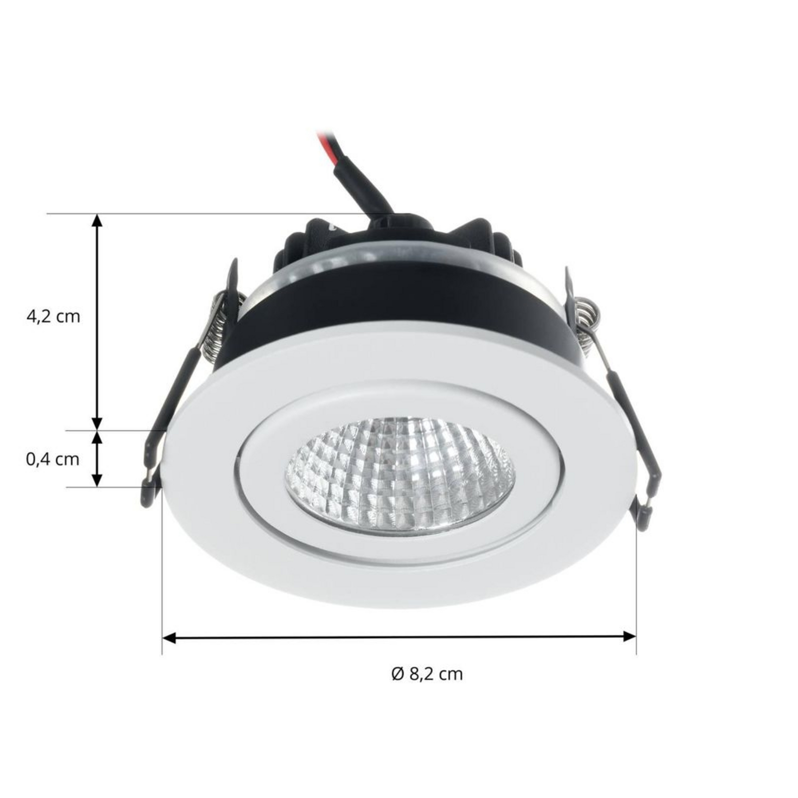 Jyra LED Ponto de encastrar 4000K IP65 Branco - Arcchio