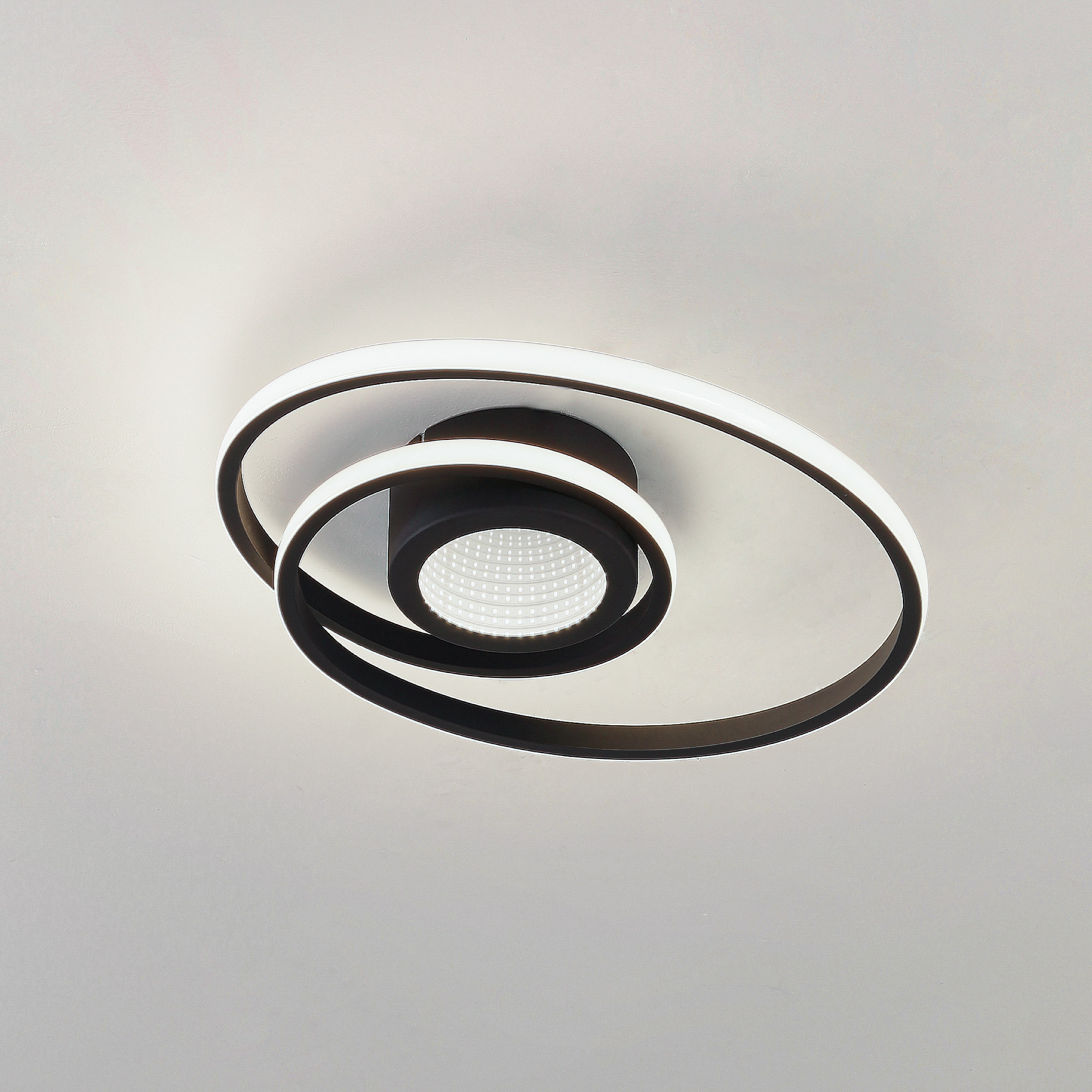 Lindby LED-Deckenlampe Thalina, 45cm, dim., Infinity Tunnel