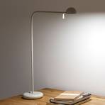 Vibia Pin 1655 LED-bordslampa, längd 40 cm, vit