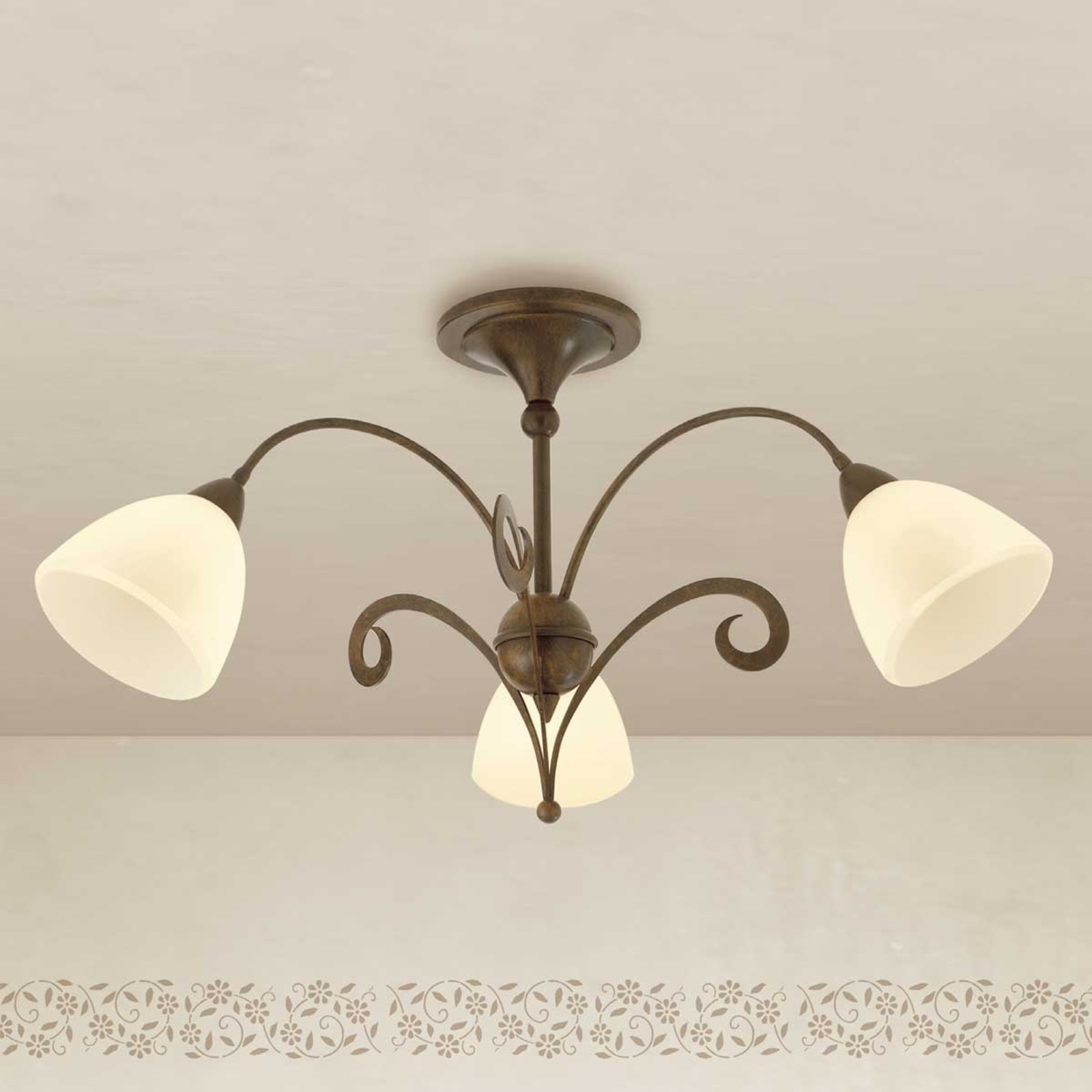 Deckenlampe Luca im Landhaus-Design