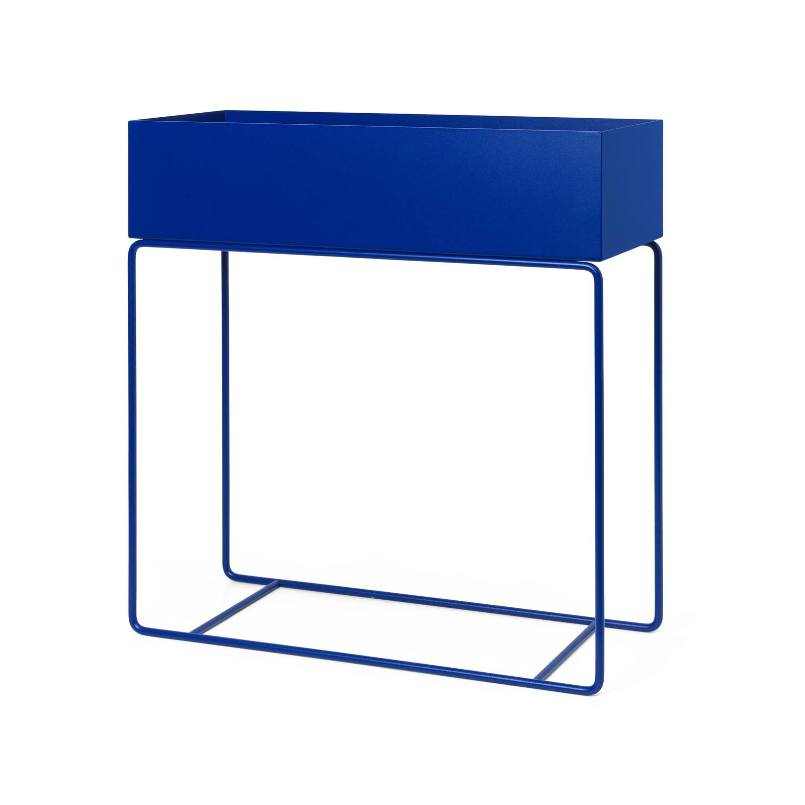 ferm LIVING Plant Box, blau, 60 x 25 x 65 cm, Stahl