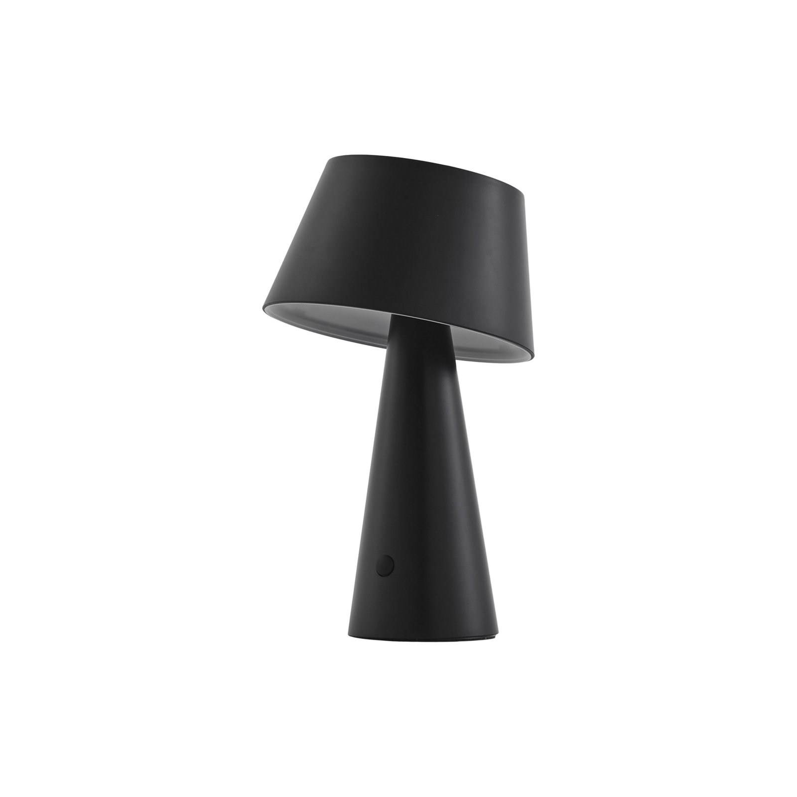 Lindby LED lampe solaire de table Lirinor noir plastique 13 cm