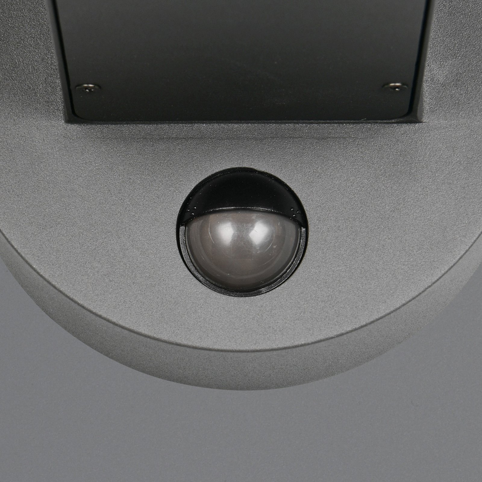 Außenwandleuchte Fraser Sensor grau/Betonoptik, Alu IP54 E27