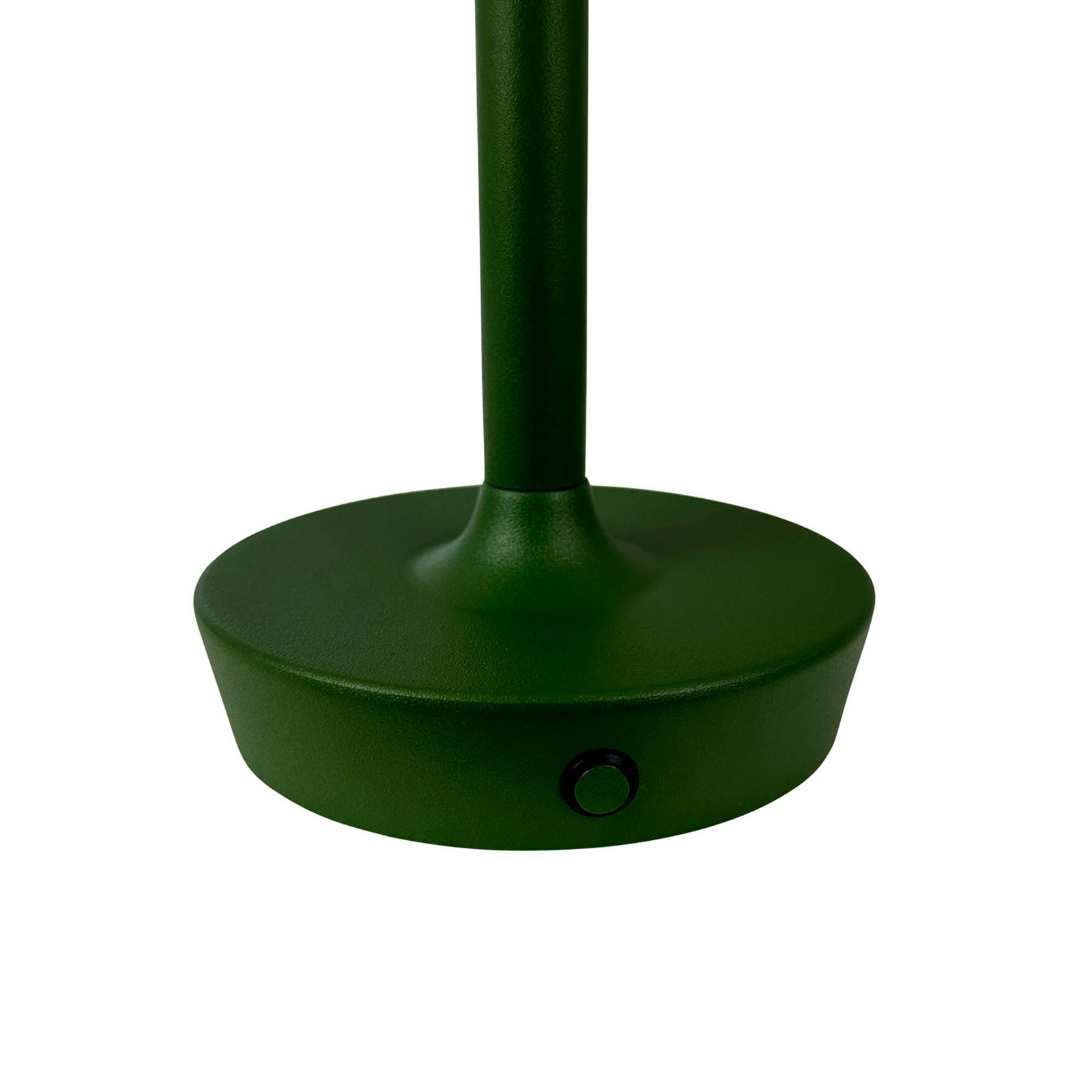 Dyberg Larsen LED table lamp Flow, green, height 25 cm