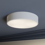 Cleo plafondlamp, Ø 40 cm, IP20, wit, metaal, E27