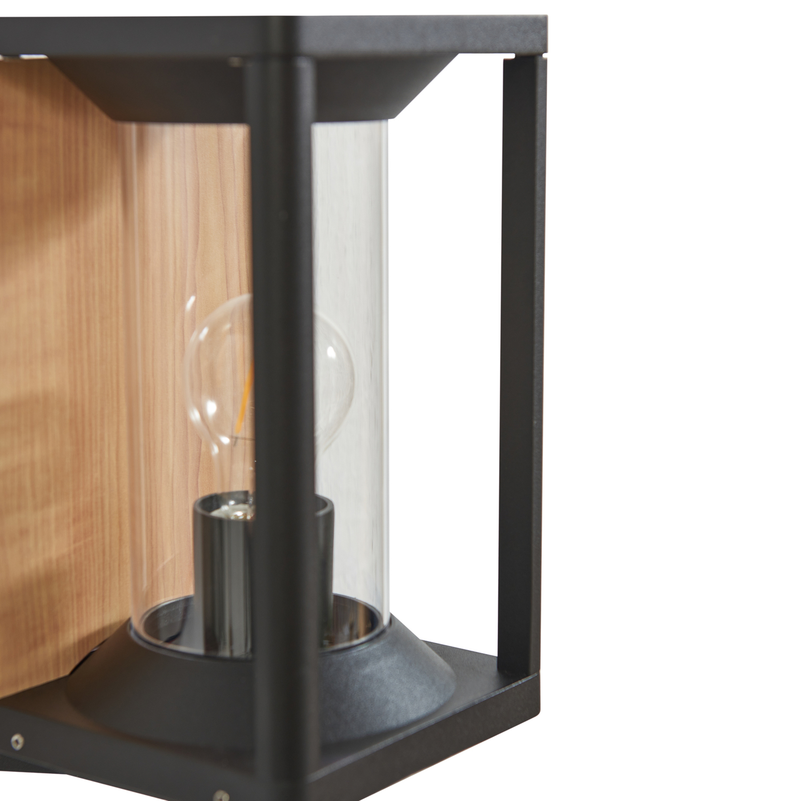Candina Candeeiro de Parede Exterior IP65 Limpar - Lucande