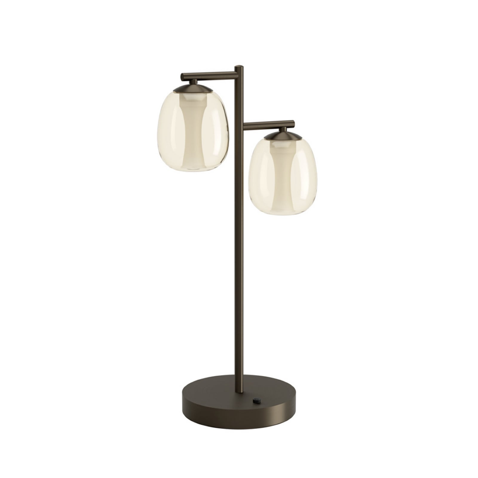 Lámpara de mesa LED Stars of Light FERRO, color bronce/marrón, 45 cm, 2