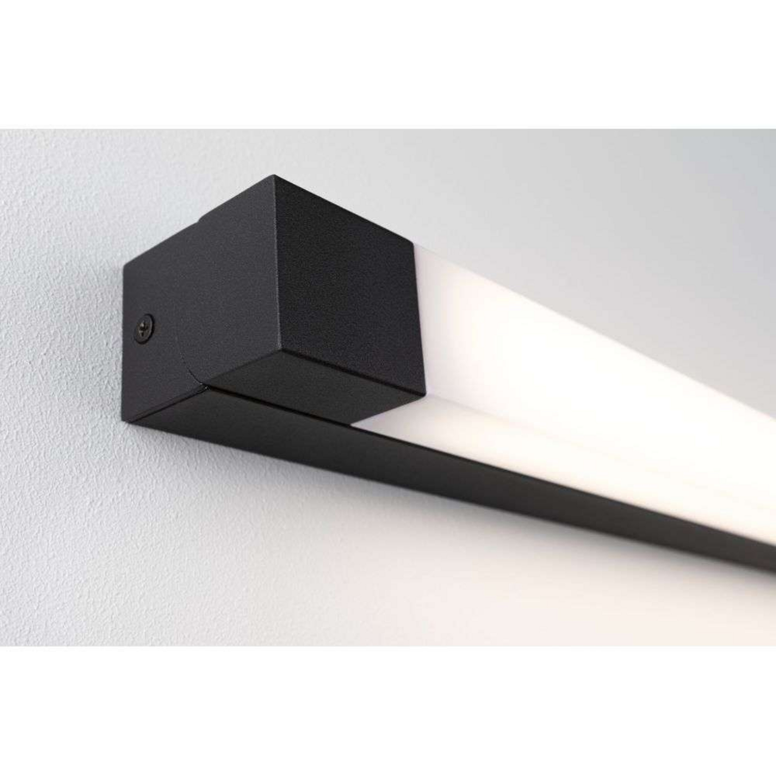 Quasar LED Candeeiro de Parede 11,2W IP44 Preto - Paulmann