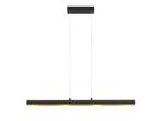 Solvina LED Pendelleuchte Black/Gold - Lindby