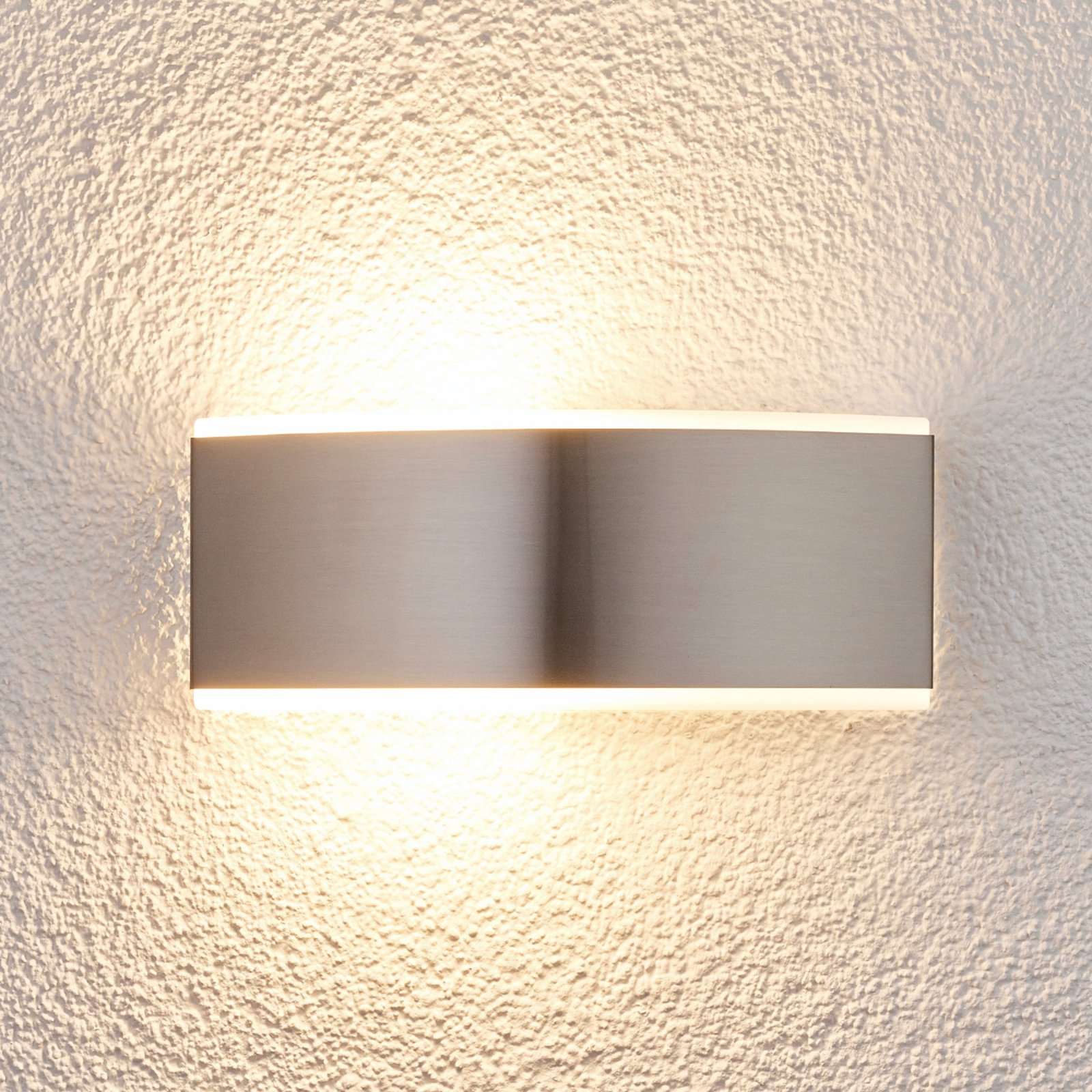 Pacon Wandleuchte Stainless Steel - Lindby