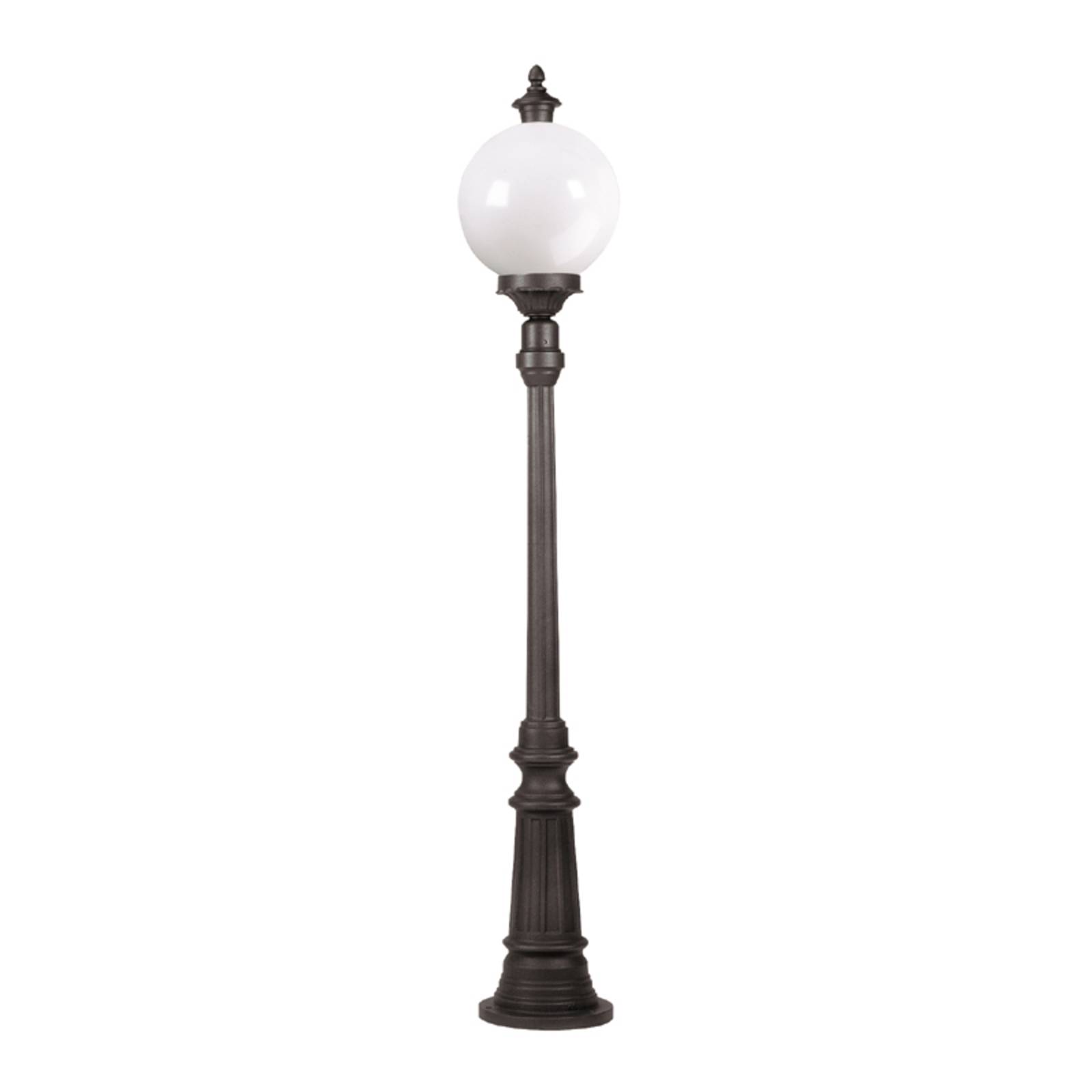 K.S. Verlichting Lampadaire d’extérieur Madeira à 1 lampe anthracite